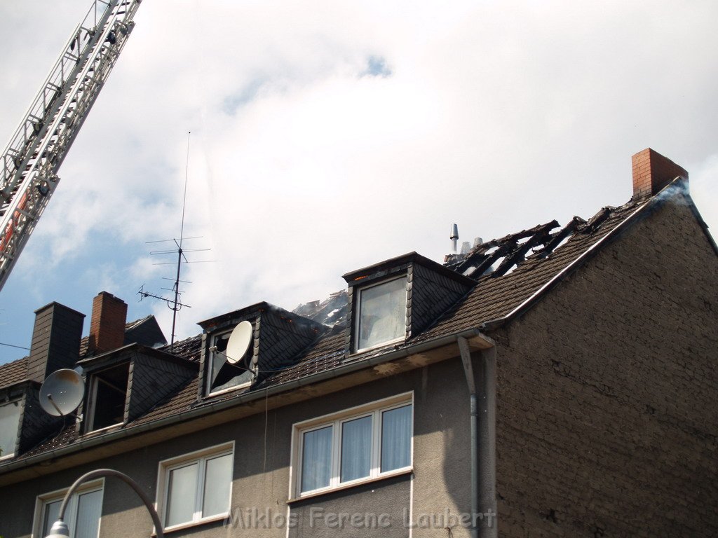 Dachstuhlbrand Koeln Kalk Kalker Hauptstr   P072.JPG